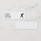 Carte De Visite Mini Joueur de ping-pong (Devant / Derrière)