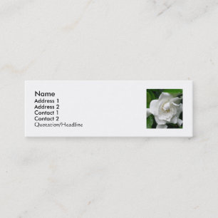 Carte De Visite Mini La conception florale de Stacey