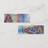 Carte De Visite Mini LA FEMME DU LAC, La Magie et le Mystère (Devant / Derrière)