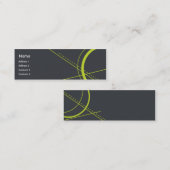 Carte De Visite Mini La géométrie - maigre (Devant / Derrière)