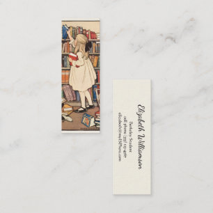Carte De Visite Mini La semaine du livre pour enfants par Jessie Willco
