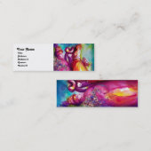 Carte De Visite Mini LA TROISIÈME MASQUE / Costume Designer, Artiste th (Devant / Derrière)