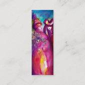 Carte De Visite Mini LA TROISIÈME MASQUE / Costume Designer, Artiste th (Dos)