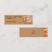 Carte De Visite Mini la vente de bot, SHAW dentaire guérissent… (Devant / Derrière)