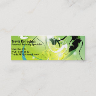 Carte De Visite Mini la vie, formation personnelle