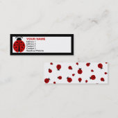 Carte De Visite Mini ladybugz. (Devant / Derrière)