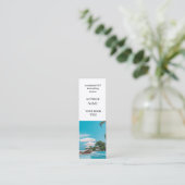 Carte De Visite Mini Lancement du livre | Auteur Mini Conception promot (Debout devant)