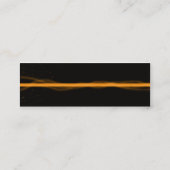 Carte De Visite Mini Laser orange (Dos)