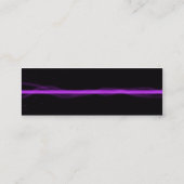 Carte De Visite Mini Laser pourpre (Dos)