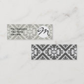 Carte De Visite Mini Latis Motif géométrique (Devant / Derrière)