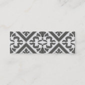 Carte De Visite Mini Latis Motif géométrique (Dos)
