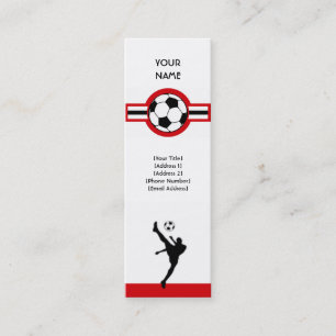 Carte De Visite Mini le football : étoile d'air