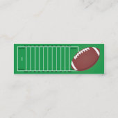 Carte De Visite Mini Le football - maigre (Dos)