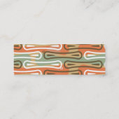 Carte De Visite Mini Le Roi Abstract Profile Card de surfer (Dos)