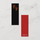 Carte De Visite Mini Les orteils tribaux (Devant / Derrière)