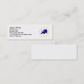 Carte De Visite Mini L'Europe (Devant / Derrière)