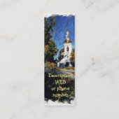 Carte De Visite Mini L'hiver en Russie / L'été en Russie (Dos)