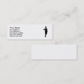 Carte De Visite Mini Ligne aérienne d'hôtesse (Devant / Derrière)