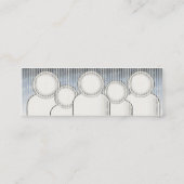 Carte De Visite Mini Lignes (Dos)