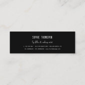 Carte De Visite Mini Lip filler, makeup artist (Dos)