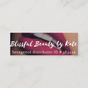 Carte De Visite Mini Lipsense