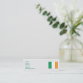 Carte De Visite Mini L'Irlande - maigre (Debout devant)