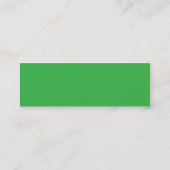 Carte De Visite Mini L'Italie - maigre (Dos)