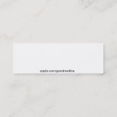 Carte De Visite Mini littleairhostess2, (Dos)