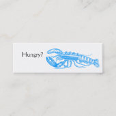 Carte De Visite Mini Livraison de fruits de mer (Devant)