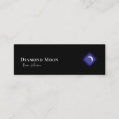 Carte De Visite Mini Logo Lune Diamant (Devant)