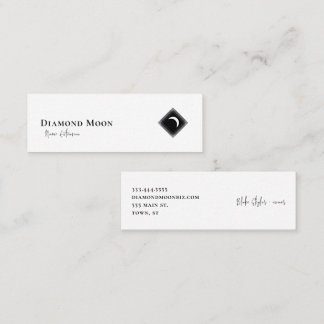 Carte De Visite Mini Logo Lune Diamant