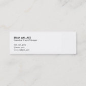 Carte De Visite Mini Logo requin Ocean Water (Dos)