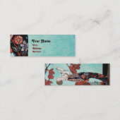 CARTE DE VISITE MINI L'OISEAU VOLONTAIRE, DESIGNER DE MODE BEAUTÉ (Devant / Derrière)