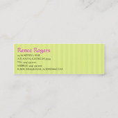 Carte De Visite Mini Lustre Modèle mainy (Dos)