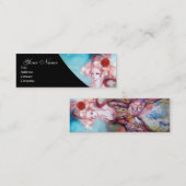 Carte De Visite Mini MADAME POMPADOUR Beauté, Salon, Spa, Artiste de ma (Devant / Derrière)