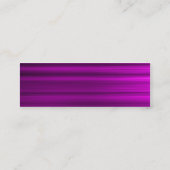 Carte De Visite Mini Magenta brossé (Dos)