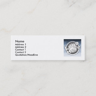 Carte De Visite Mini Maigre