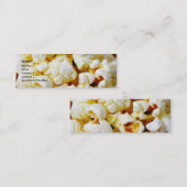 Carte De Visite Mini Maïs éclaté (Devant / Derrière)