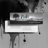 Carte De Visite Mini Maître de Reiki naturel et instructeur de médiatio