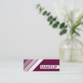 Carte De Visite Mini MAKEUP rétro (Debout devant)