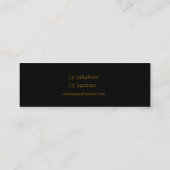 Carte De Visite Mini Makup Artist (Dos)