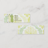 Carte De Visite Mini Manequins - maigre (Devant / Derrière)