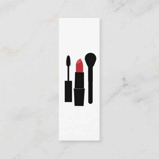 Carte De Visite Mini Maquillage (Devant)