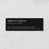 Carte De Visite Mini Maquillage (Dos)