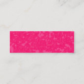 Carte De Visite Mini Marbre rose (Dos)