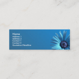 Carte De Visite Mini Marguerite peinte
