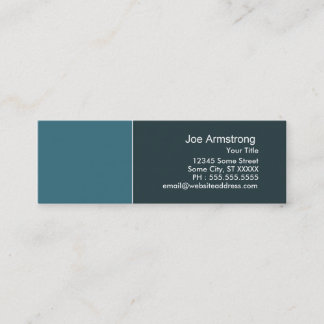 Carte De Visite Mini Marine élégante