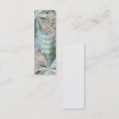 Carte De Visite Mini Marque-page aimée de souvenirs (Devant / Derrière)