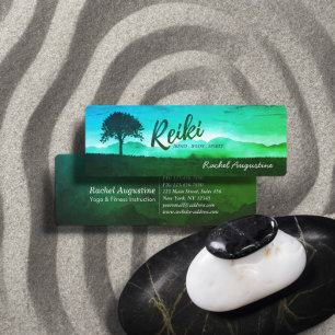 Carte De Visite Mini Master Yoga de Reiki Naturel Min