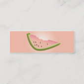 Carte De Visite Mini Melon - maigre (Dos)